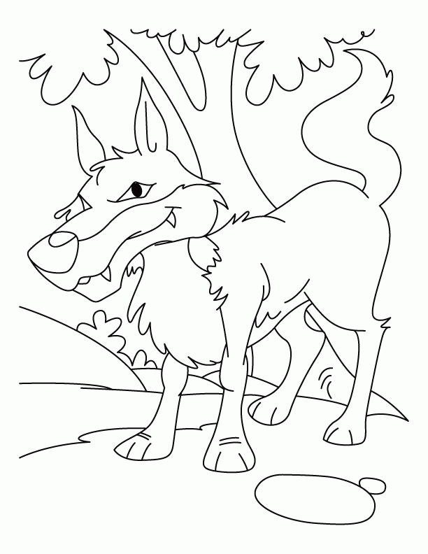Peter And The Wolf Coloring Pages | Coloring Pages