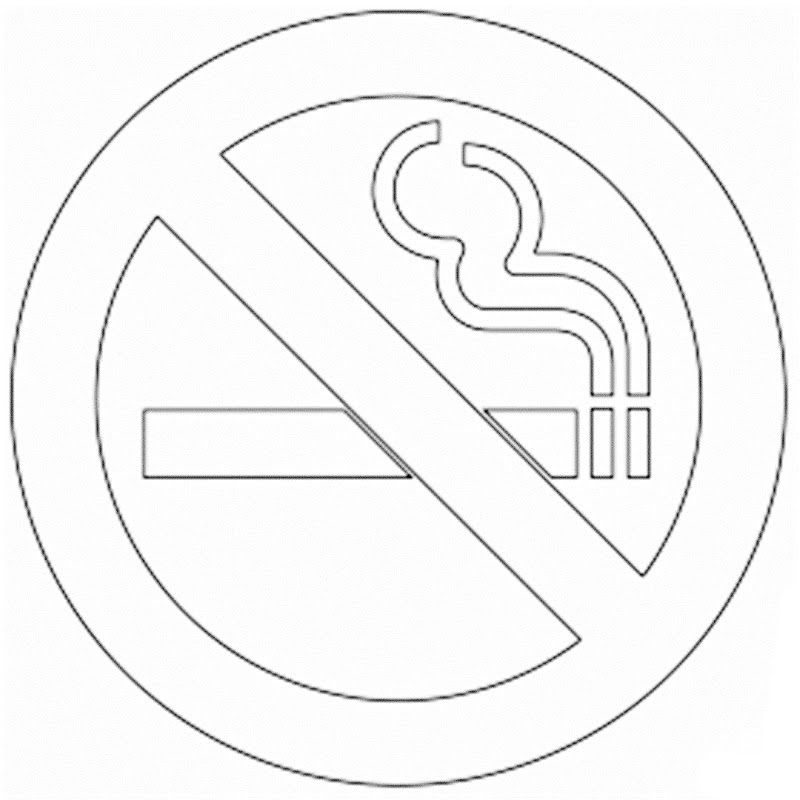 Images Don't smoke coloring pages | Coloring Pages