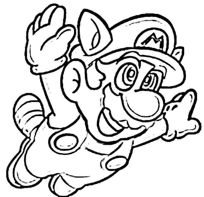 Kids Coloring Pages Mario Coloring Pages