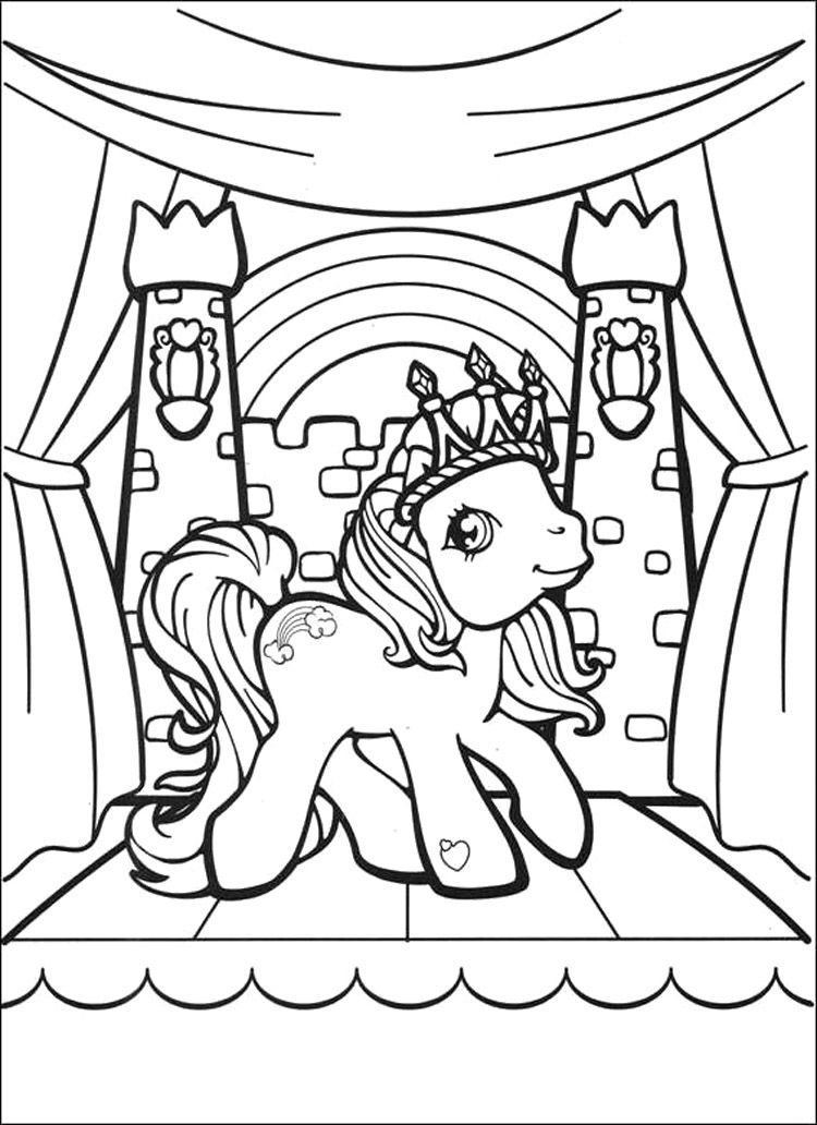 My Little Pony Drawing Together Coloring Pages - My Little Pony 