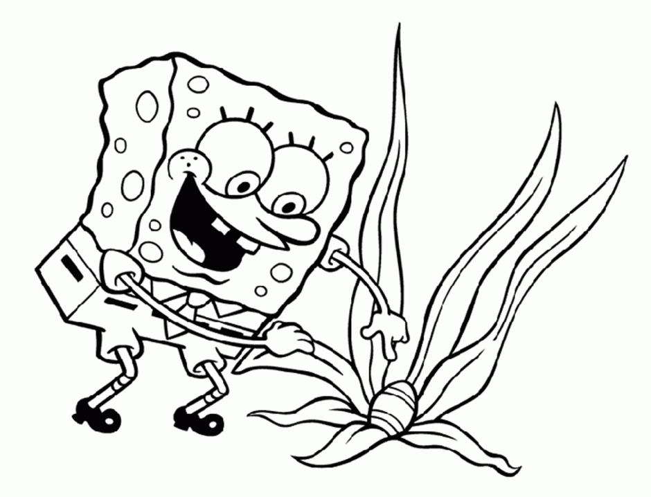Gangster Spongebob Tattoos Page Gangsta Coloring Page Printable  Coloring  Home