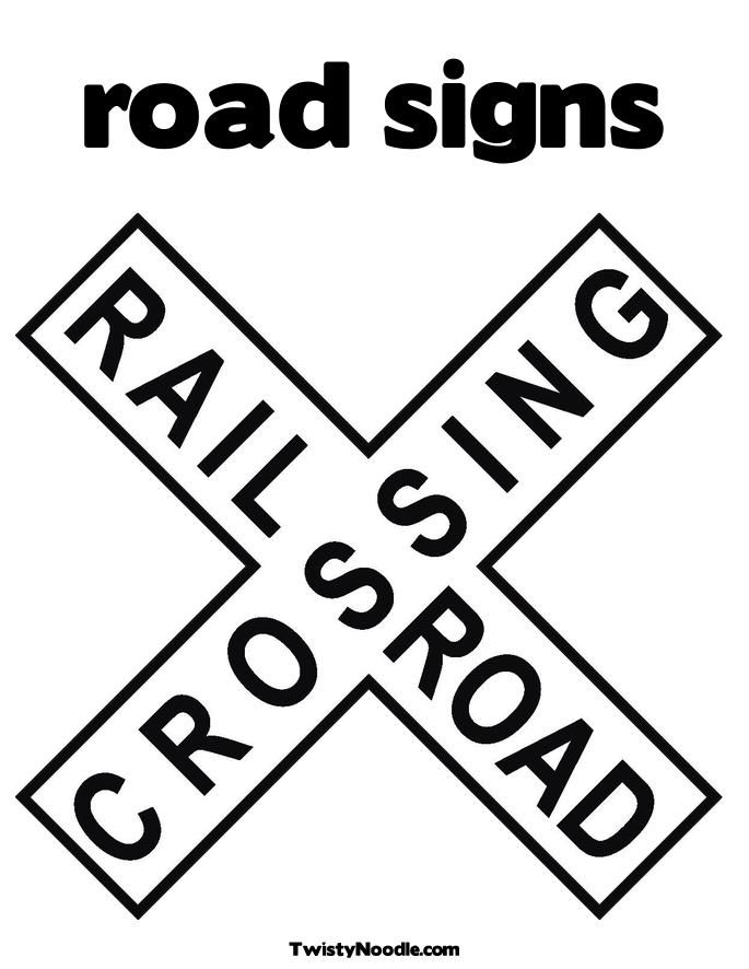 road sign coloring page image search results