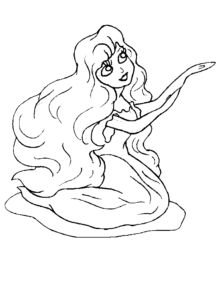 cartoon summer girl over prepared for swimming coloring page 