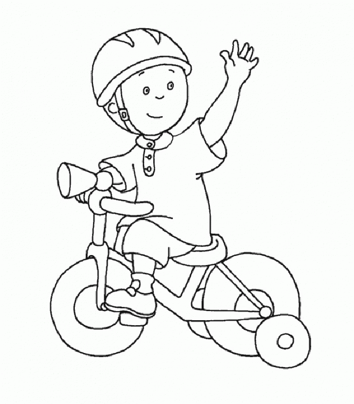 Caillou Coloring Pages Printable