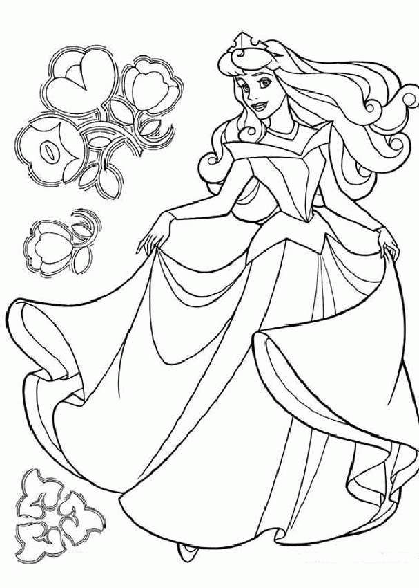 Sleeping Beauty Coloring Pages | Coloring Pages To Print