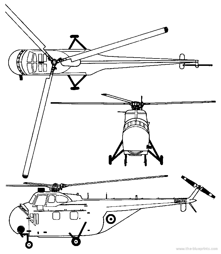 The-Blueprints.com - Blueprints > Helicopters > Sikorsky 