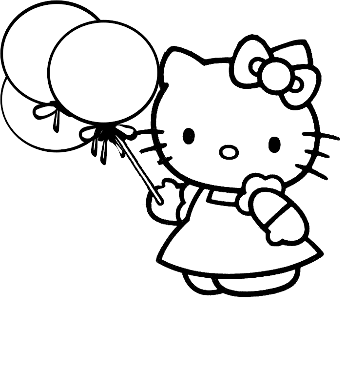 Hello Kitty Coloring Pages | Printable Coloring - Part 8