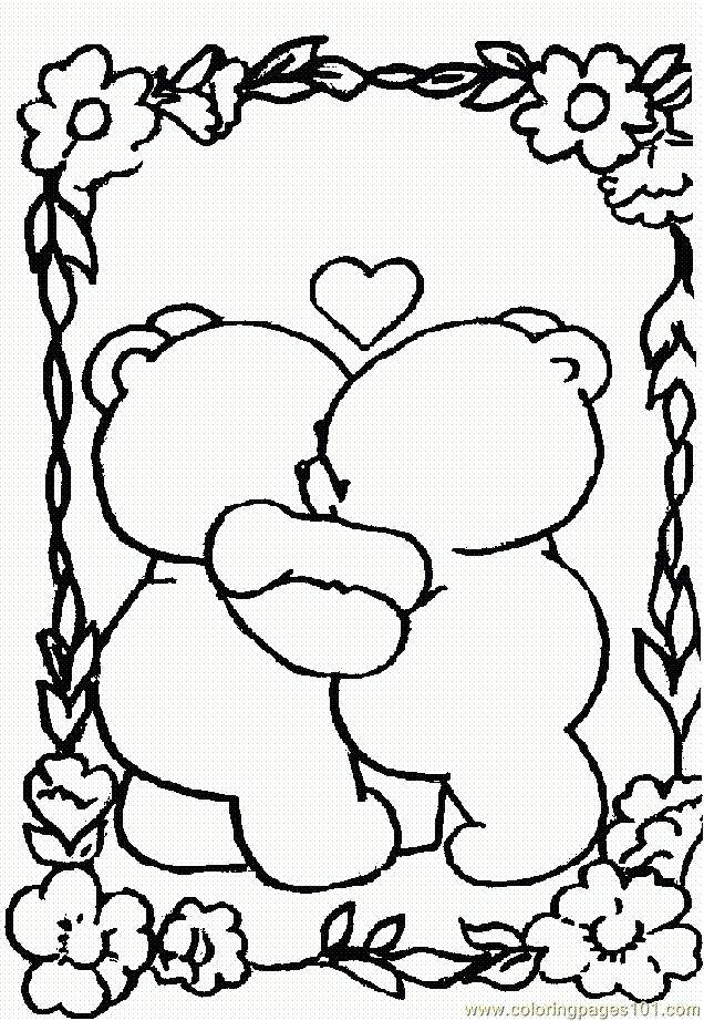best friends forever Colouring Pages (page 3)