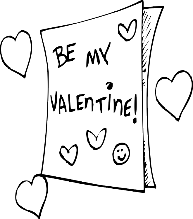 Valentine's Day Coloring Pages Free Printable Download | Coloring 