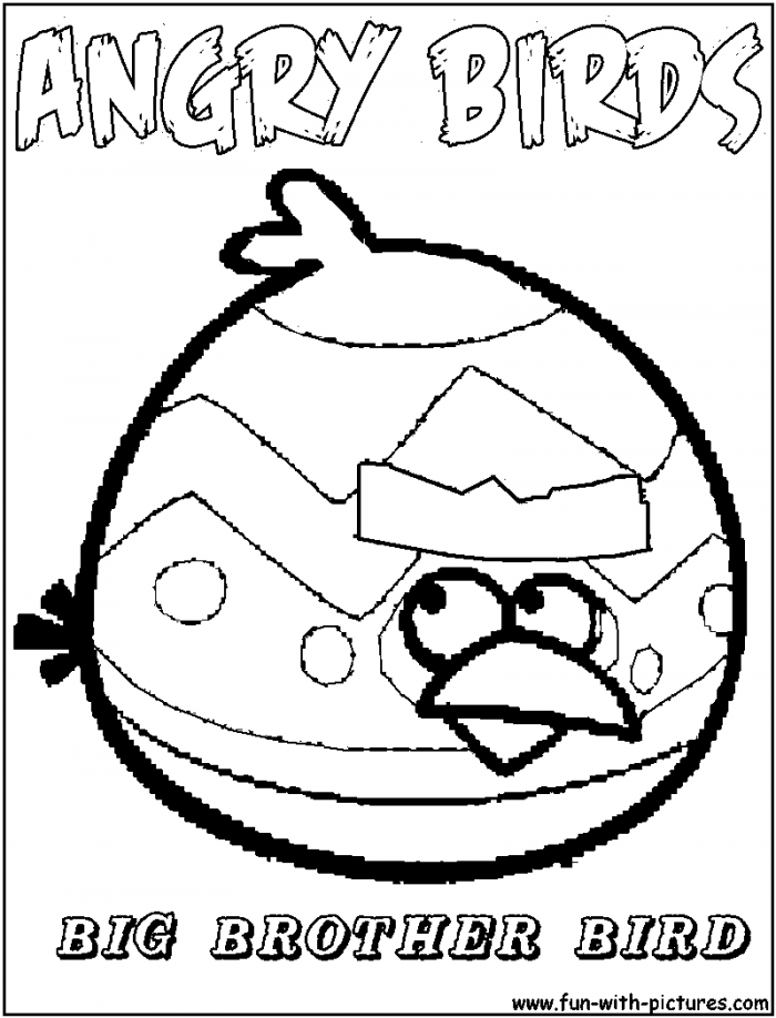 Big Bird Coloring Page For Kids