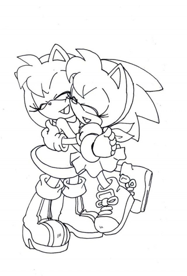 Amy Rose Coloring Pages HD Printable Coloring Pages 245484 Amy 