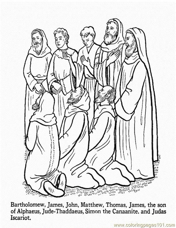 Coloring Pages Jesus 20 (Other > Religions) - free printable 