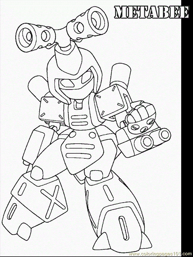 Coloring Pages Medabots 4 (Cartoons > Others) - free printable 
