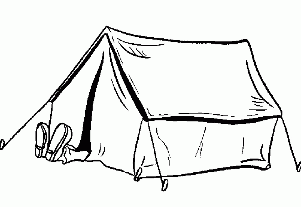 Camping Coloring Pages For Kids - Free Coloring Pages For KidsFree 