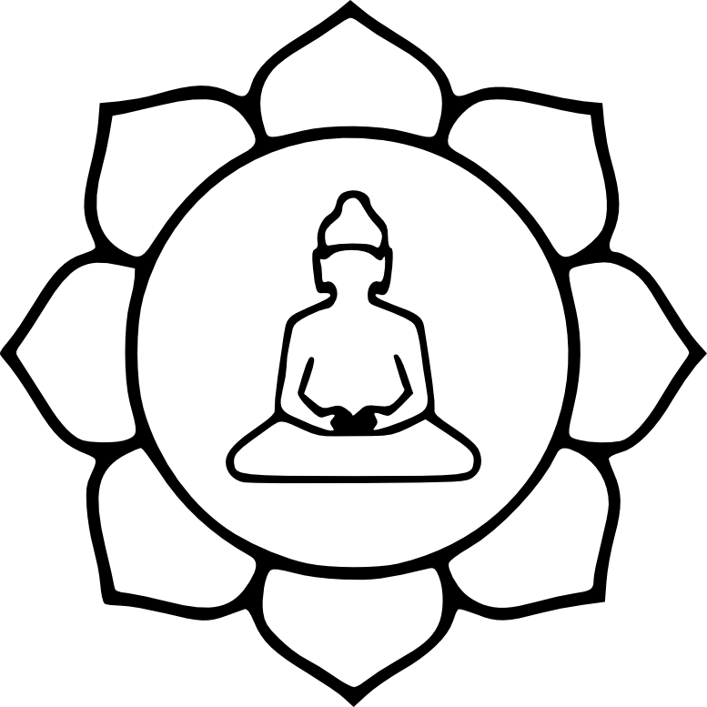 Lotus Buddha peacesymbol.org SVG peacesymbol.