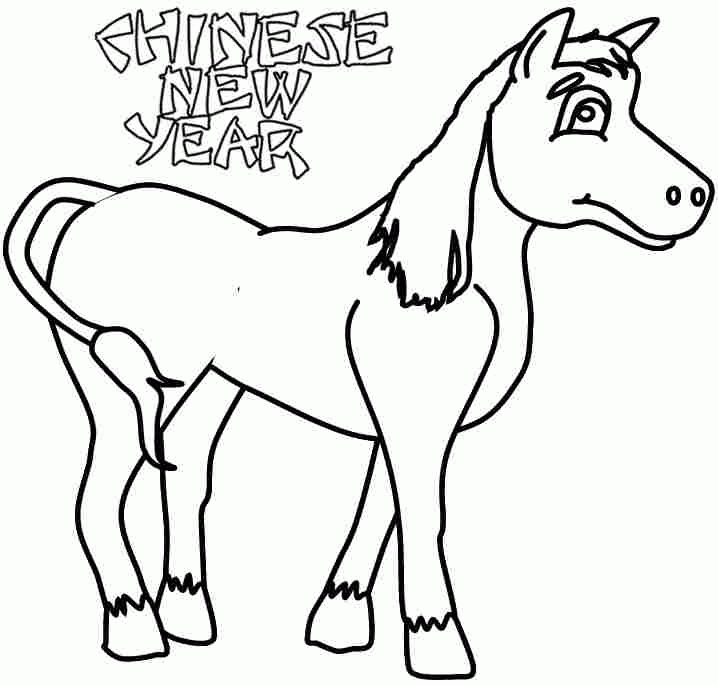 Chinese New Year Coloring Pages | Pictxeer