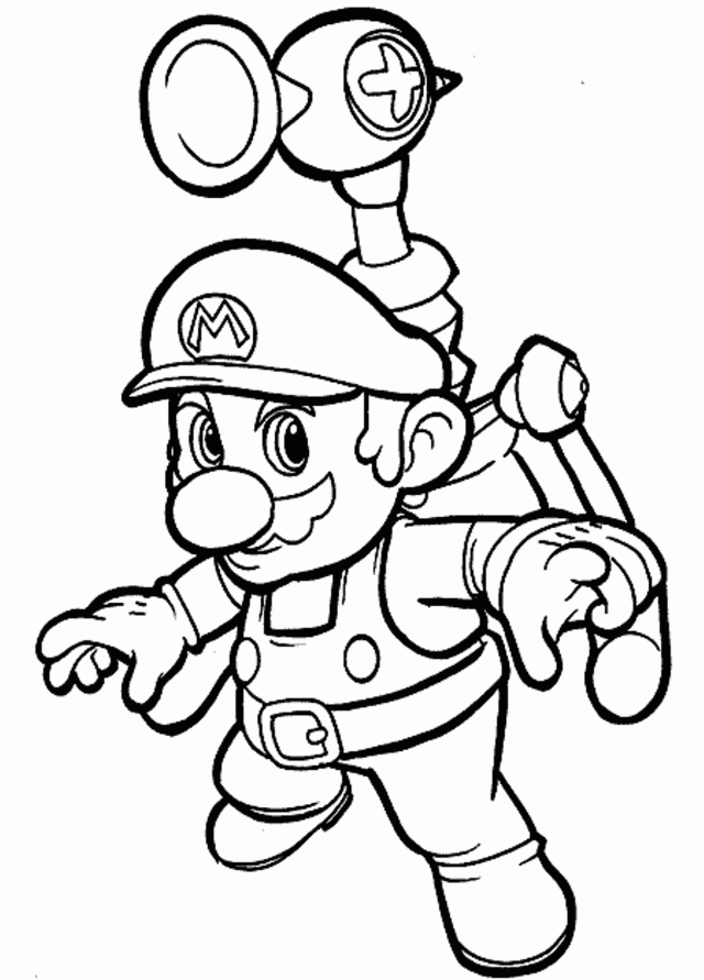 Mario Pictures To Print - Coloring Home