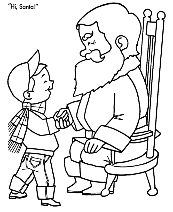 Christmas Shopping Coloring Pages | Christmas Coloring Pages | Pinter…