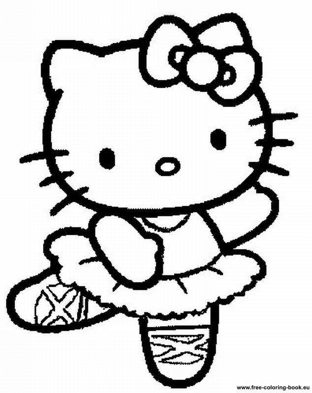 Hello Kitty Printable Coloring Pages | Coloring Pages