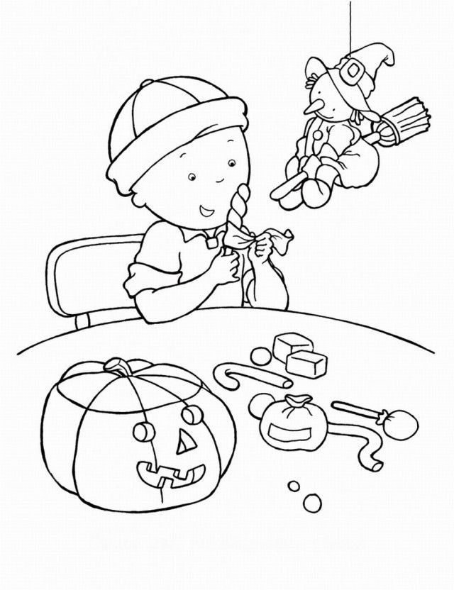 Sweet Caillou Coloring Pages Top Resolutions | ViolasGallery.