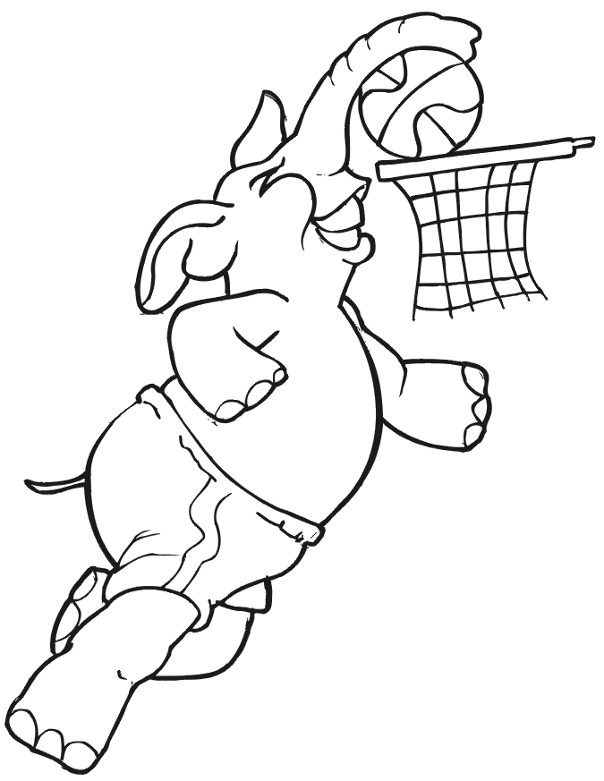 Download Elmer The Elephant Coloring Page - Coloring Home