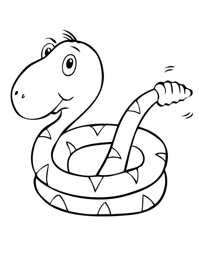 for baby snakes Colouring Pages