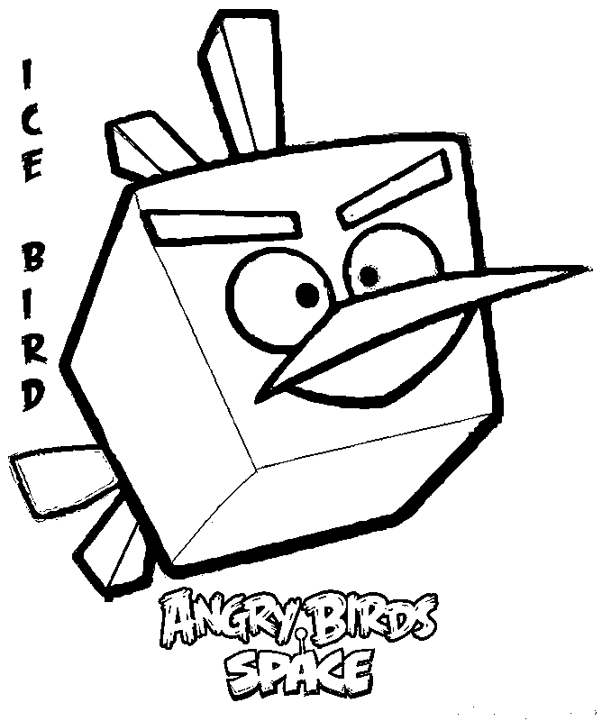 Angry Birds Space Coloring Pages | Free Coloring Online