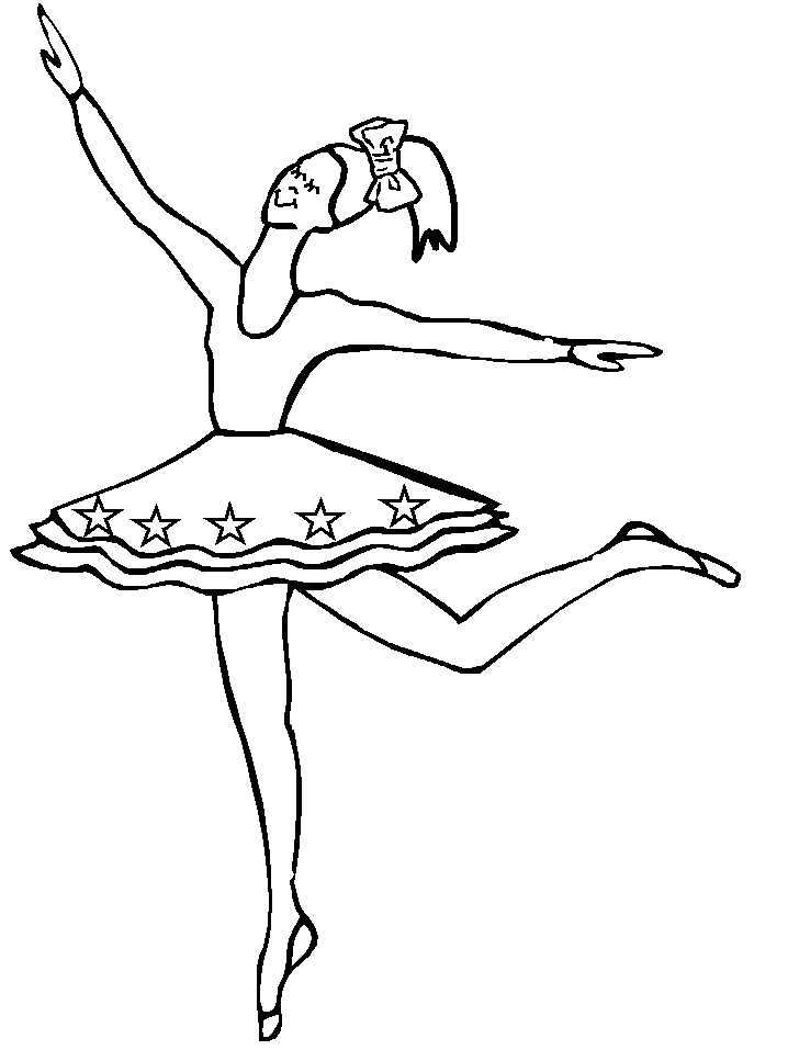 Coloring Page - Ballet coloring pages 4