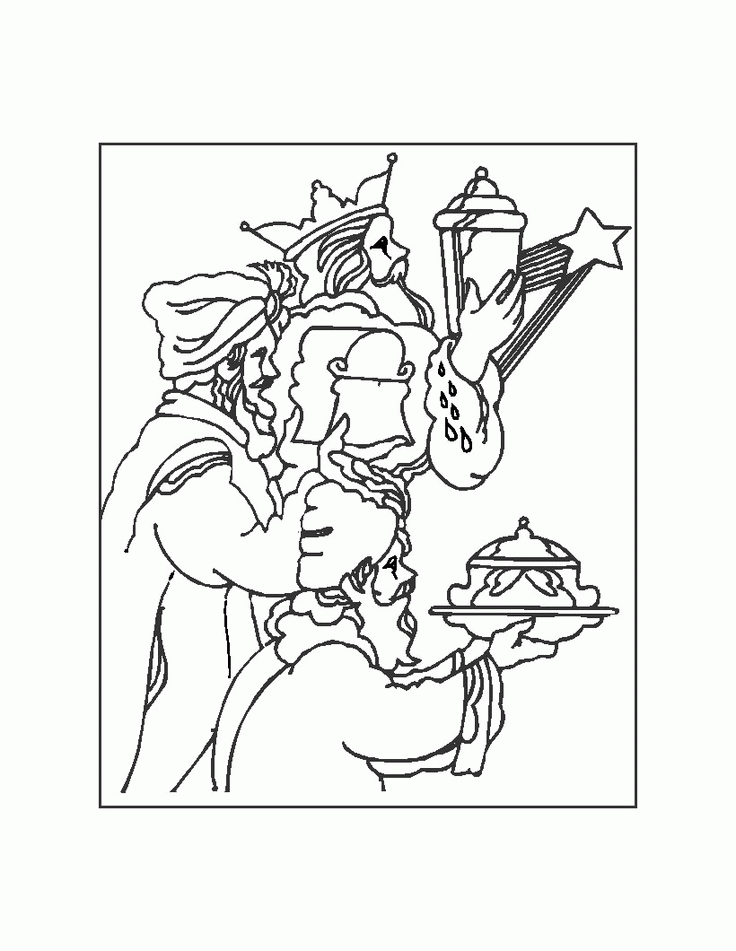 Gold Frankincense Myrrh coloring pages | Liturgical Year--Epiphany | …