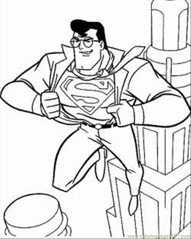 Superman Coloring Online