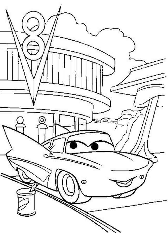 Cars Disney Coloring Pages 80 | Free Printable Coloring Pages