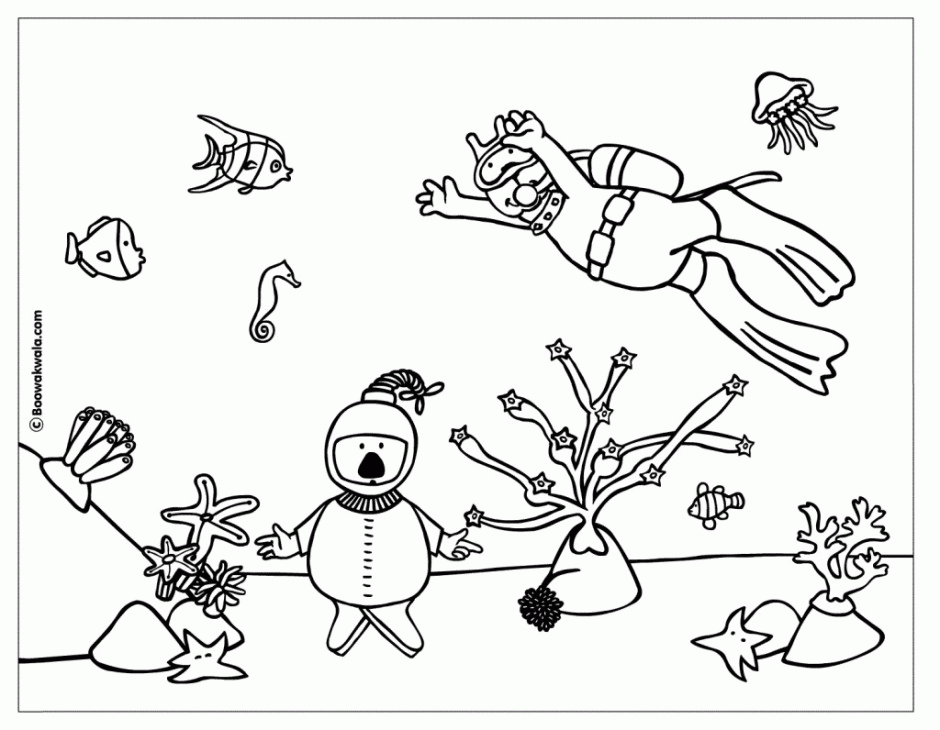 Free Coral Reef Coloring Pages Download 182243 Coral Reef Coloring 