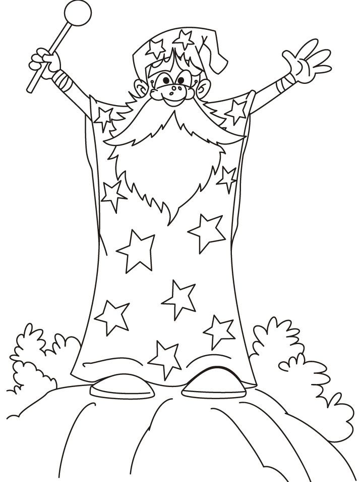 Wonder wizard coloring pages | Download Free Wonder wizard 