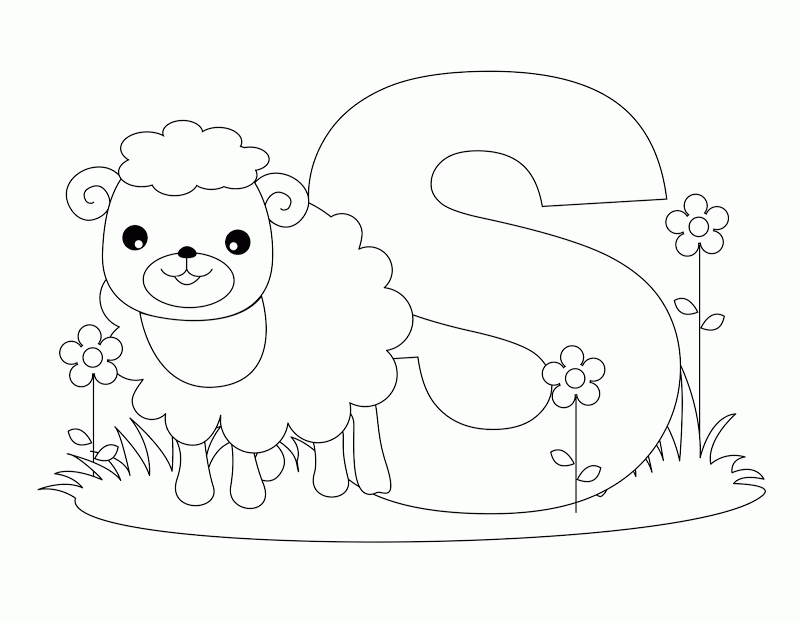Coloring Pages Of Letters