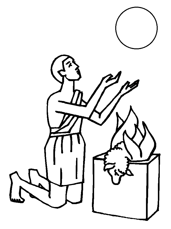 Cain and Abel Coloring Pages | Cain and Abel bible printables 