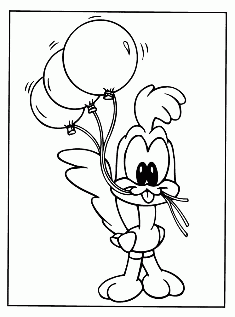 Educational Baby Looney Tunes Coloring Pages | Laptopezine.
