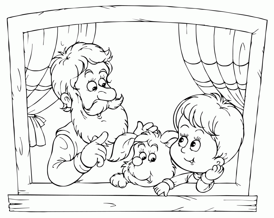 Grandparents Day Coloring Pages 39889 Label Coloring Pages For 