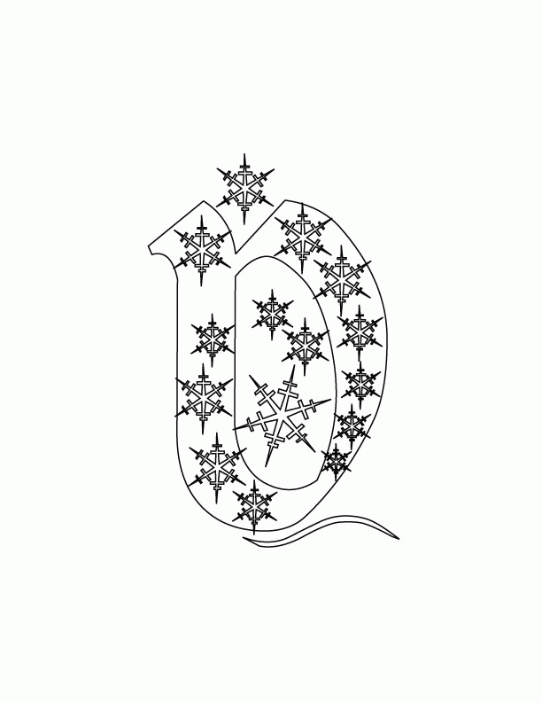 Christmas Alphabet D Coloring Pages | Download Free Christmas 