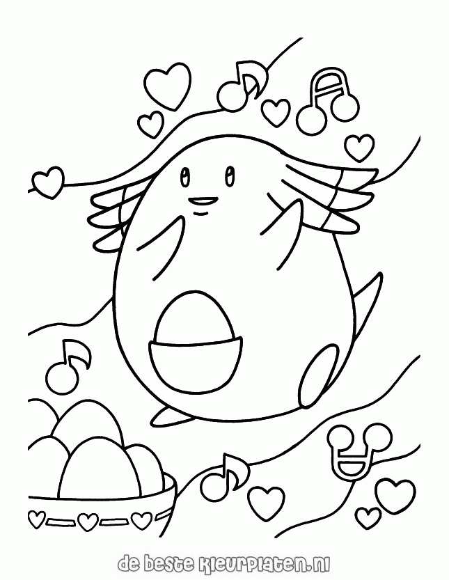 eve pokemon Colouring Pages