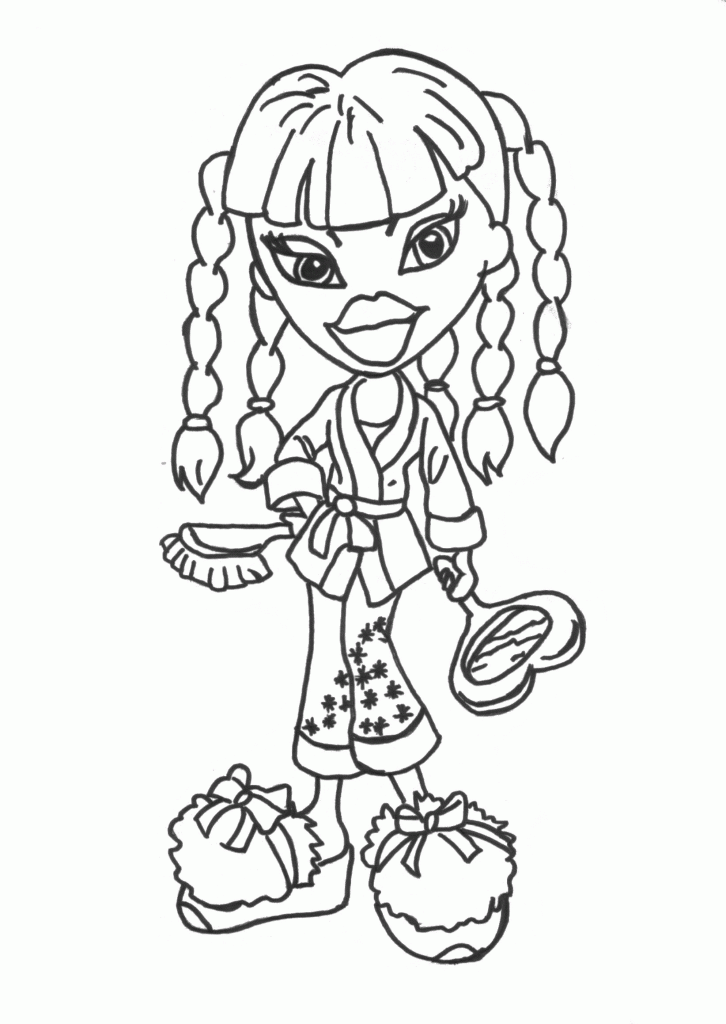 Download Bratz Baby Coloring Pages - Coloring Home