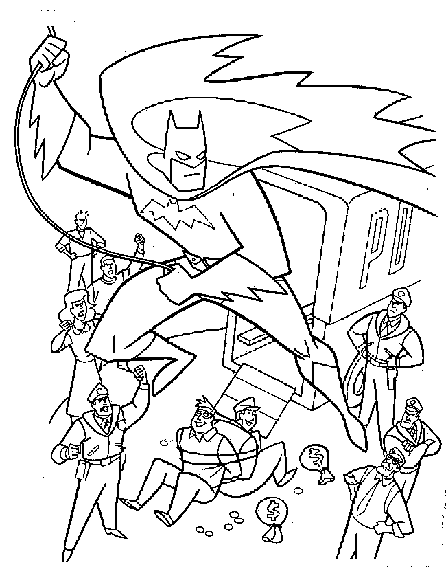 Batman-symbol-coloring-pages-4 | COLORING WS