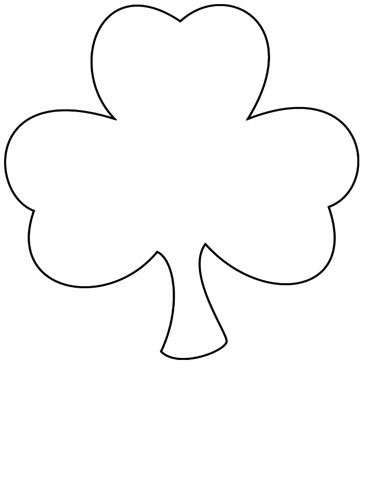 leaf shapes Colouring Pages