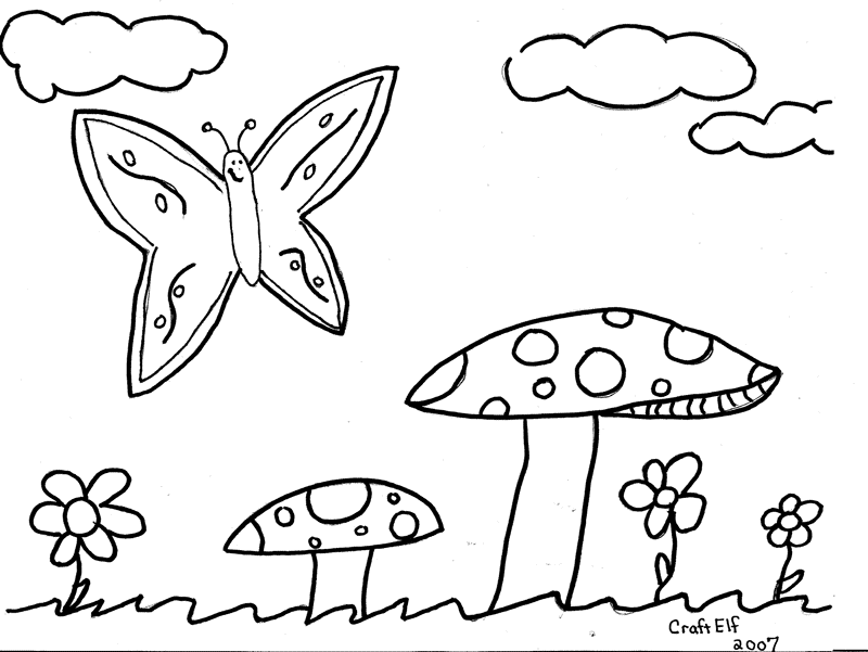 Free Coloring Pages For Summer | Printable Coloring Pages