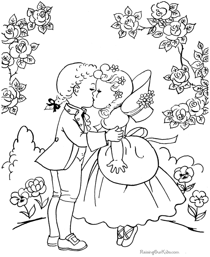 Free Vintage Coloring Pages