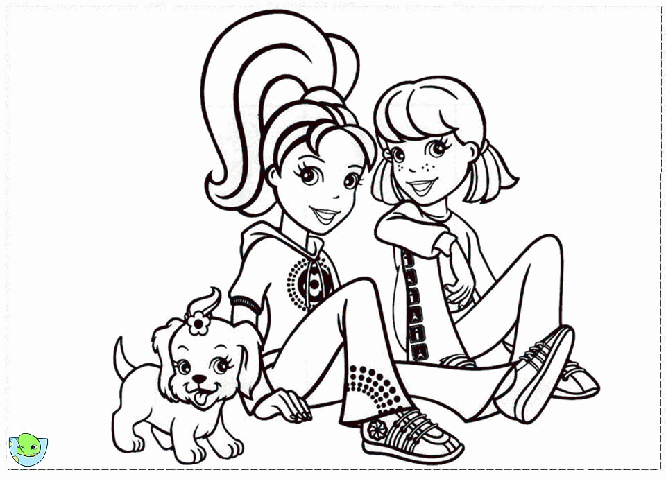 Polly Pocket Coloring page