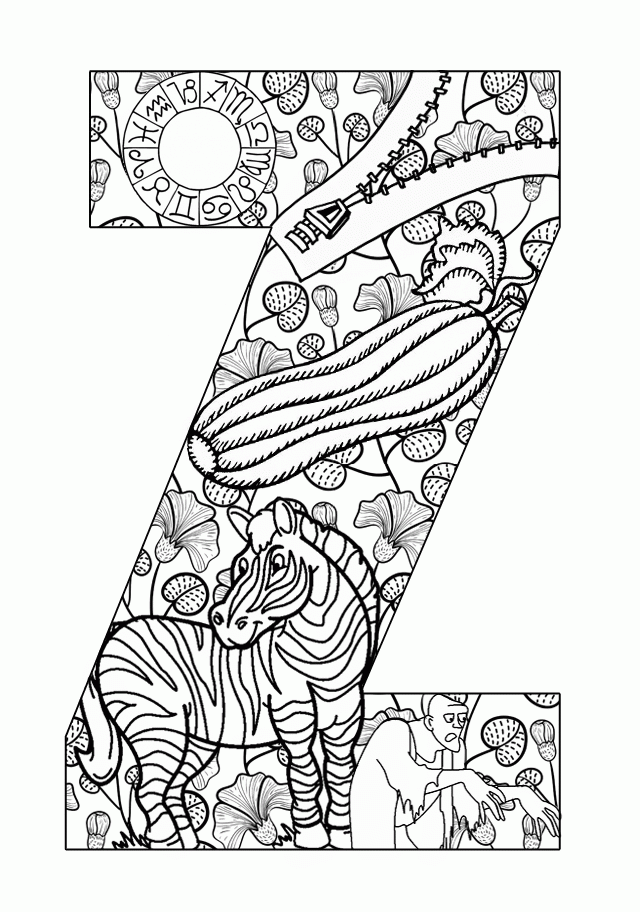 it begin with S Colouring Pages