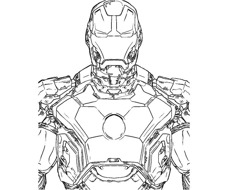 Printable Iron Man 4 | HelloColoring.com | Coloring Pages