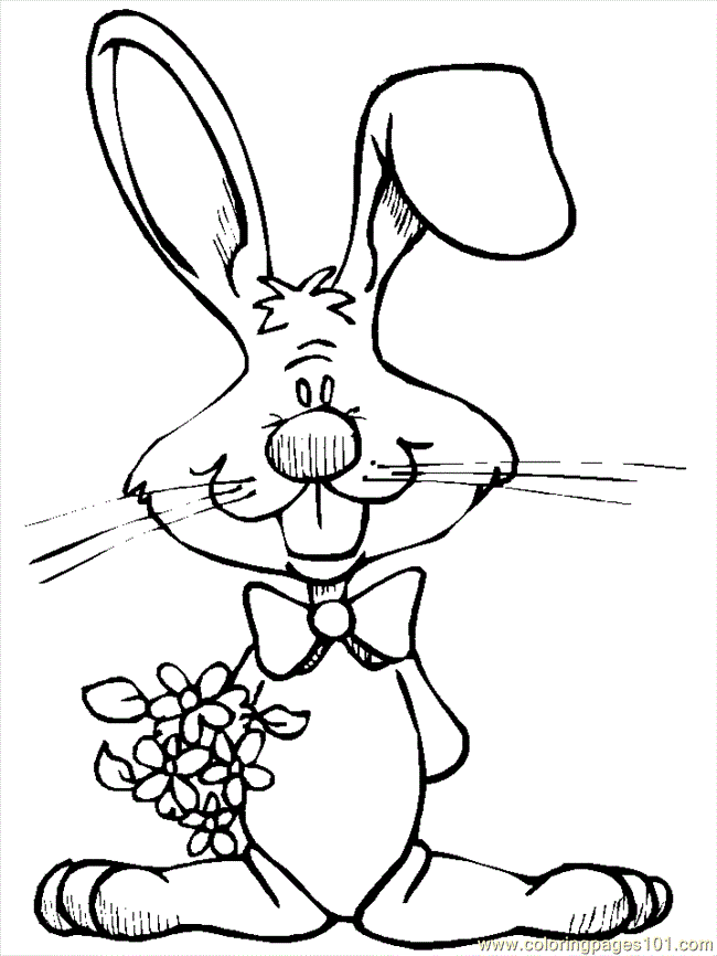 Coloring Pages Easter Coloring 7 (Cartoons > Miscellaneous) - free 