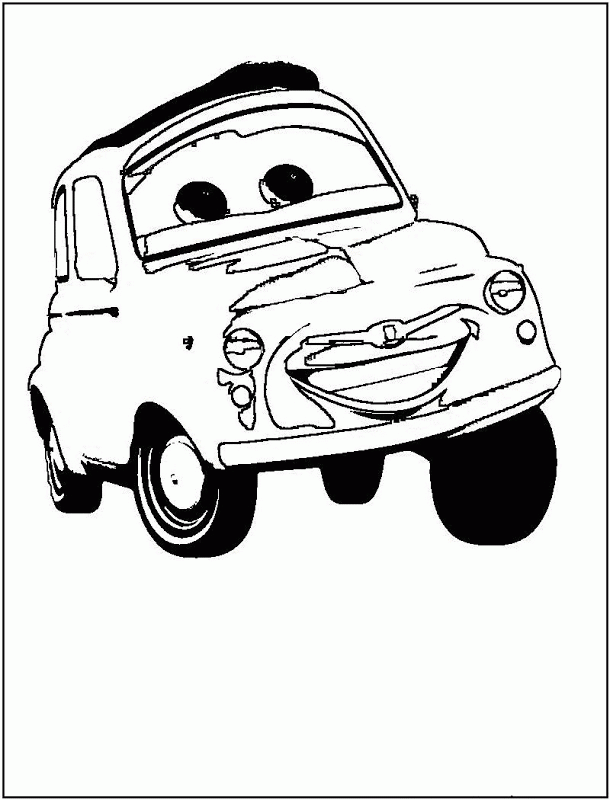 Coloring Pages Of Disney Cars | Best Coloring Pages