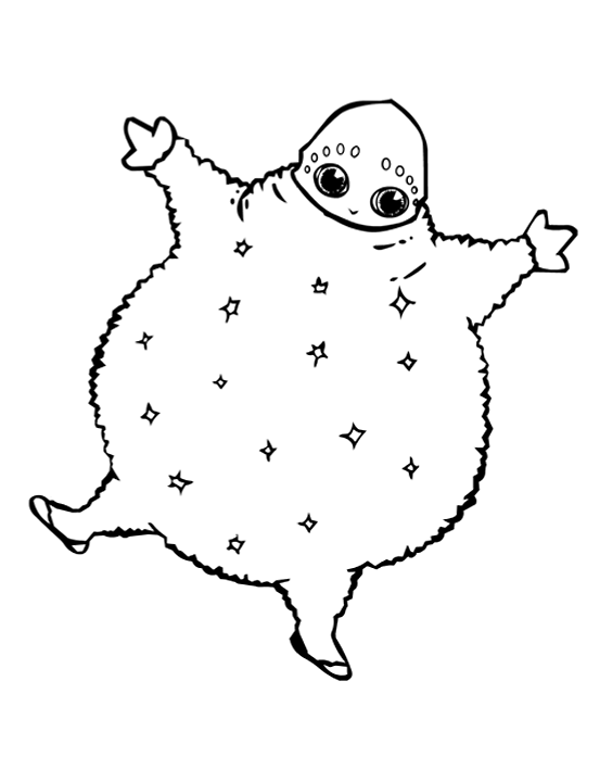 Boohbah coloring page